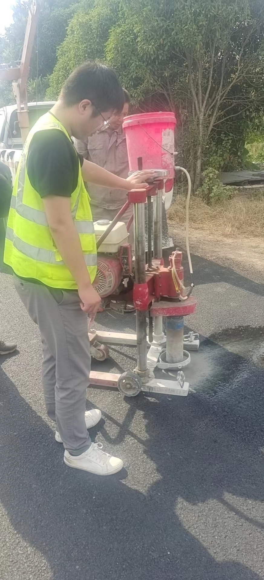 安慶市2022年農(nóng)村公路養(yǎng)護(hù)工程（X101龍百路、X102桐新路) 交（竣）工驗(yàn)收質(zhì)量檢測(cè)