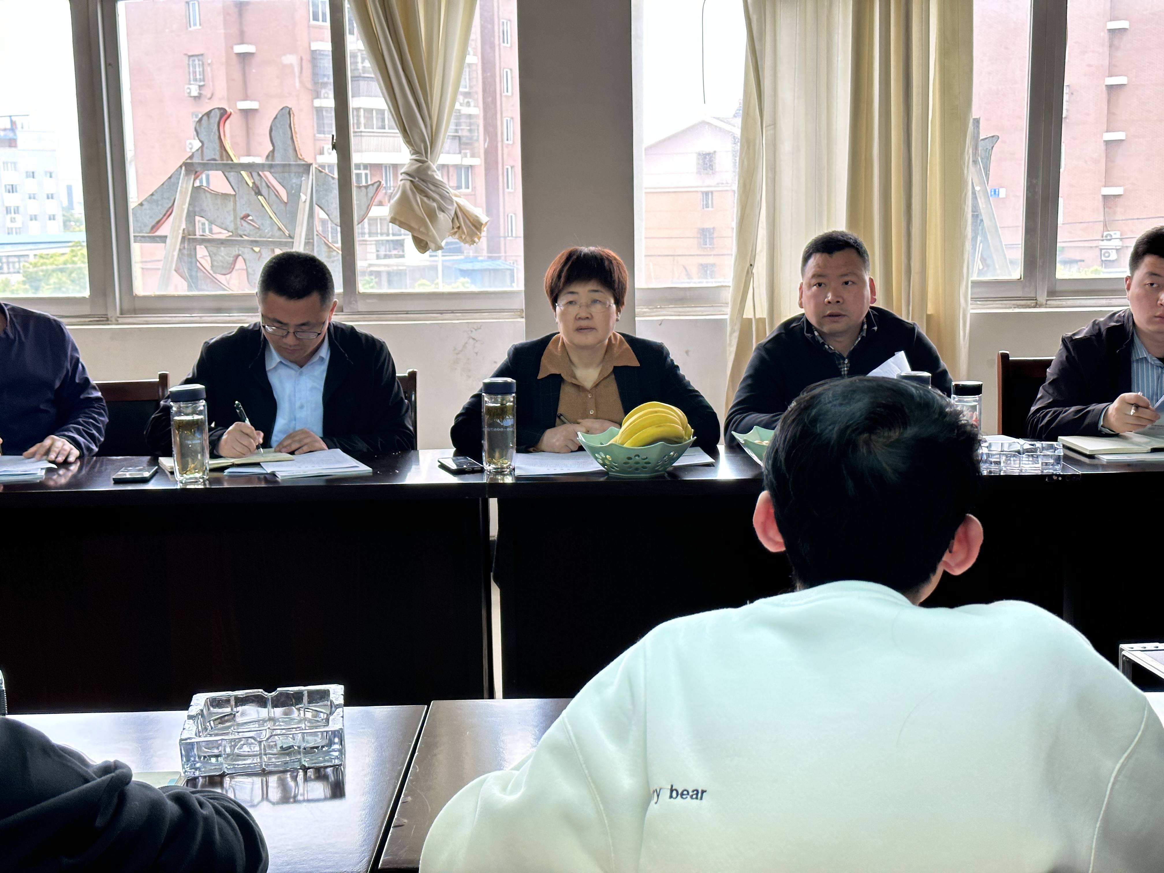 安慶職業(yè)技術(shù)學(xué)院領(lǐng)導(dǎo)蒞臨我單位指導(dǎo)交流工作